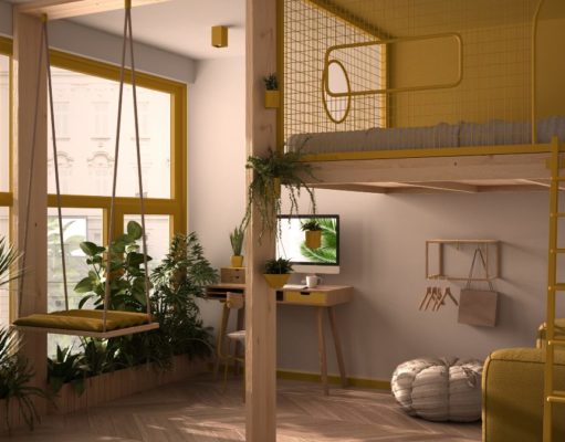 A nagy belmagasságú lakások titkos fegyvere a lehajtható padlásfeljáró