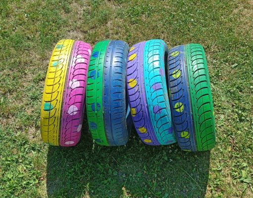 Kertrendezés, kertcsinosítás DIY módra – csak egy kis festékkel